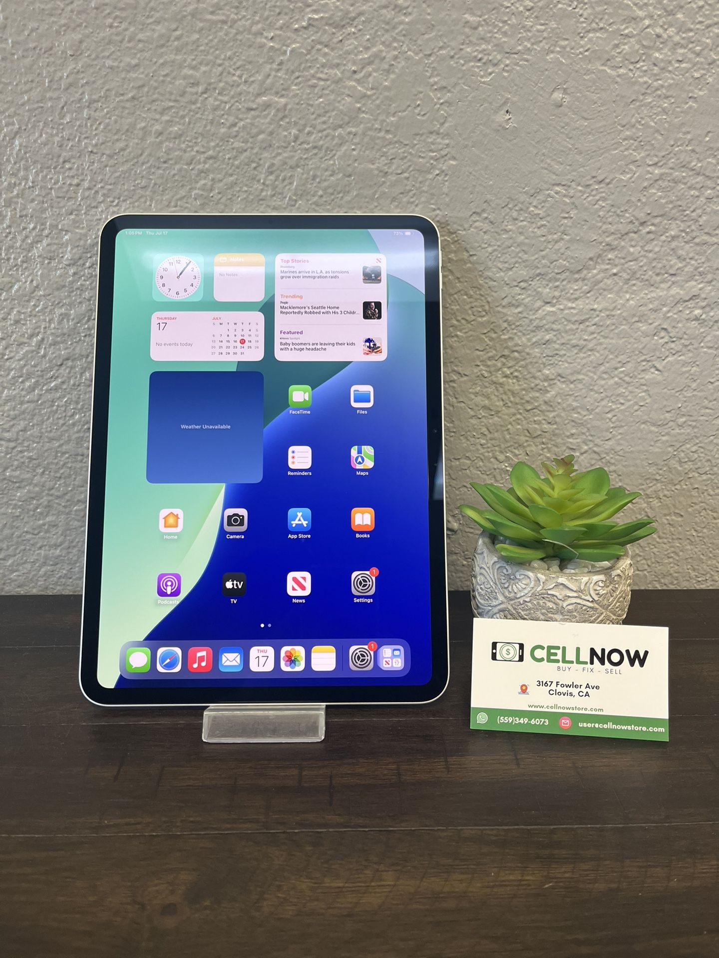 iPad Pro 11 inch M4 256 GB silver