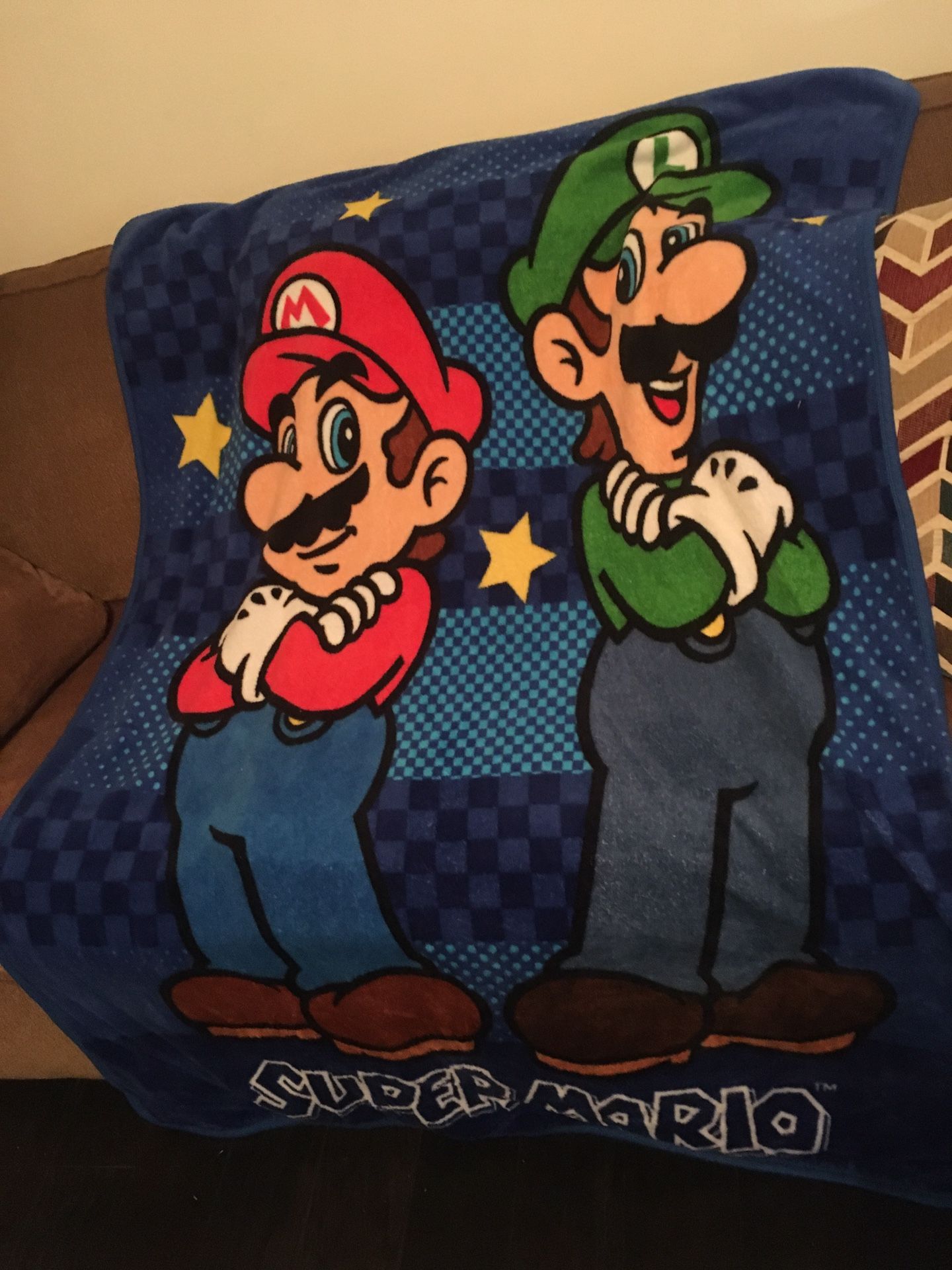 Super Mario Blanket.