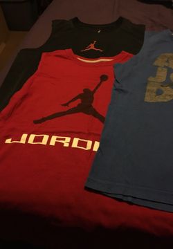 boy's Jordan tank top summer shirts 🤗