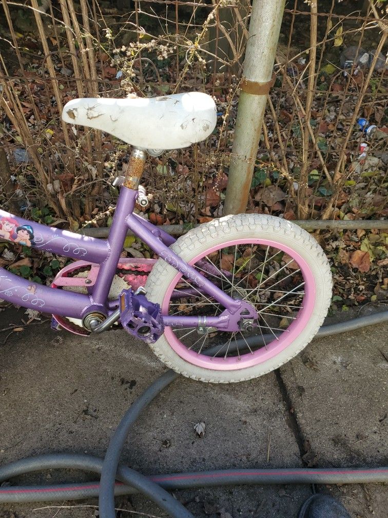 Use 16 Inch Girls Bike Ready To Go 