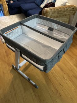 Twin Bassinet Sleeper Crib