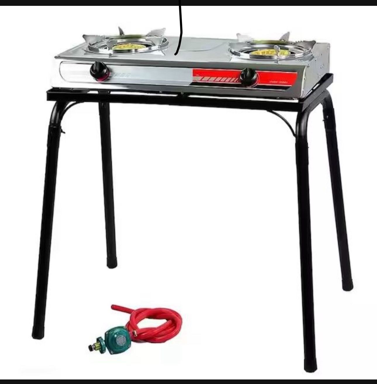 Double Burner Stove Stand Outdoor Propane Range Portable Dual Propane Grill Burner Stove for Camping Picnic Cookout w/Detachable Legs Barton 95503,All Products : American Fashion Style Bags On Sale