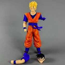 Dragon Ball Z Broken Single Arm Future Son Hohan Saiyan Statue GK Figure