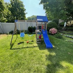 Children Play Set. Comes With An Extra Swing (not In Photo)