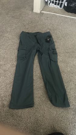 Dark Green Cargo Pants with Tags