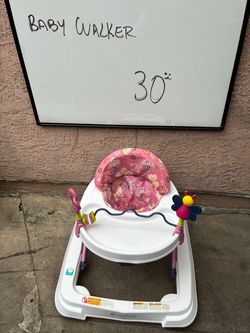 Baby Trend Baby Walker Pink Butterfly
