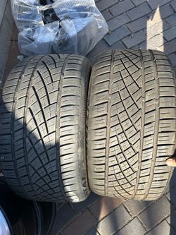 Continental tires 265 35 18 pair