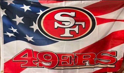 49ers Flag 5ftx3ft $20 Firm On Price