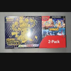 Surging spark ETB & Booster Bundle Pack