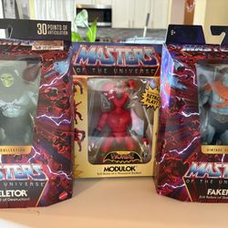 MOTU Master Of The Universe Set Of 3