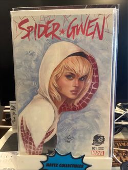 Spider-Gwen #1 2015 Siya Oum Phantom Variant Cover Marvel Comics