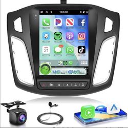 Ford Focus 2012-2018 9.7” Car Stereo Wireless CarPlay Android Auto GPS