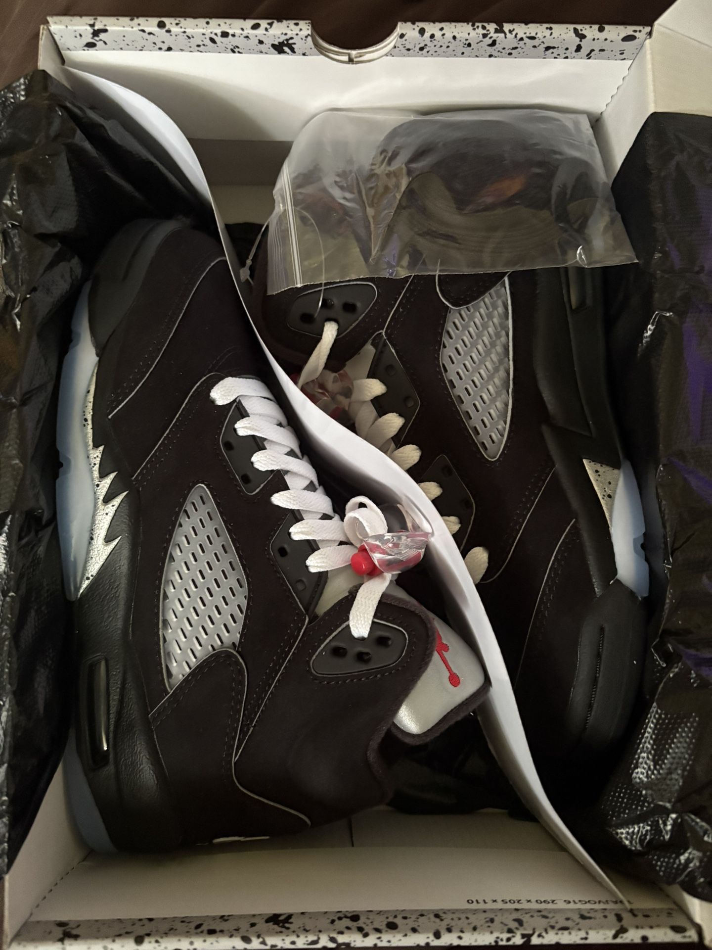 Air Jordan 5 Retro OG 'Black Metallic Reimagined' 4Y