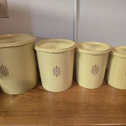 Vintage Stacking Tupperware Set