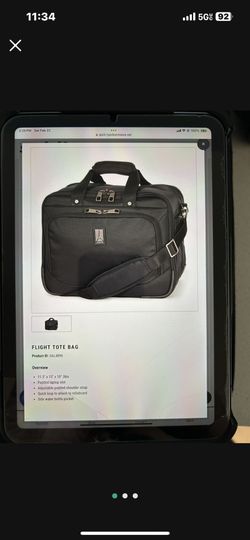 Travelpro Professional Luggage Brand New Still In Box Will Open It Infront O  Tote bag Sal4896bk