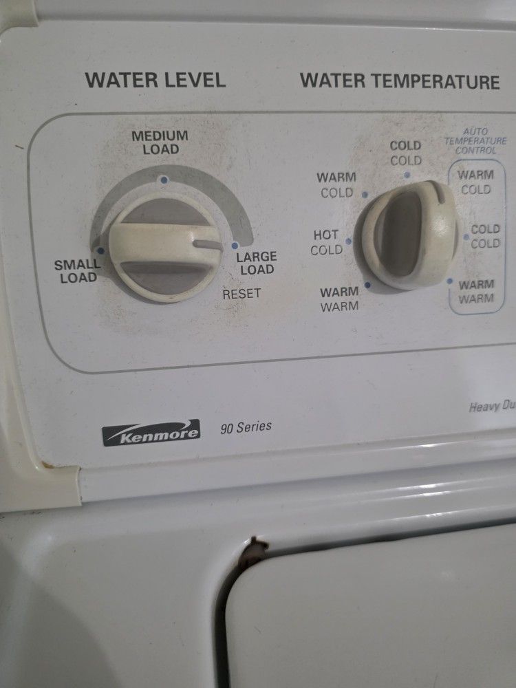 Kenmore Washer. Amana Dryer