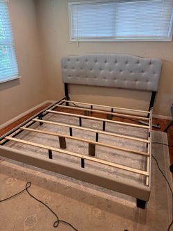 King size headboard and frame
