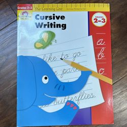 Cursive Writing Workbook 