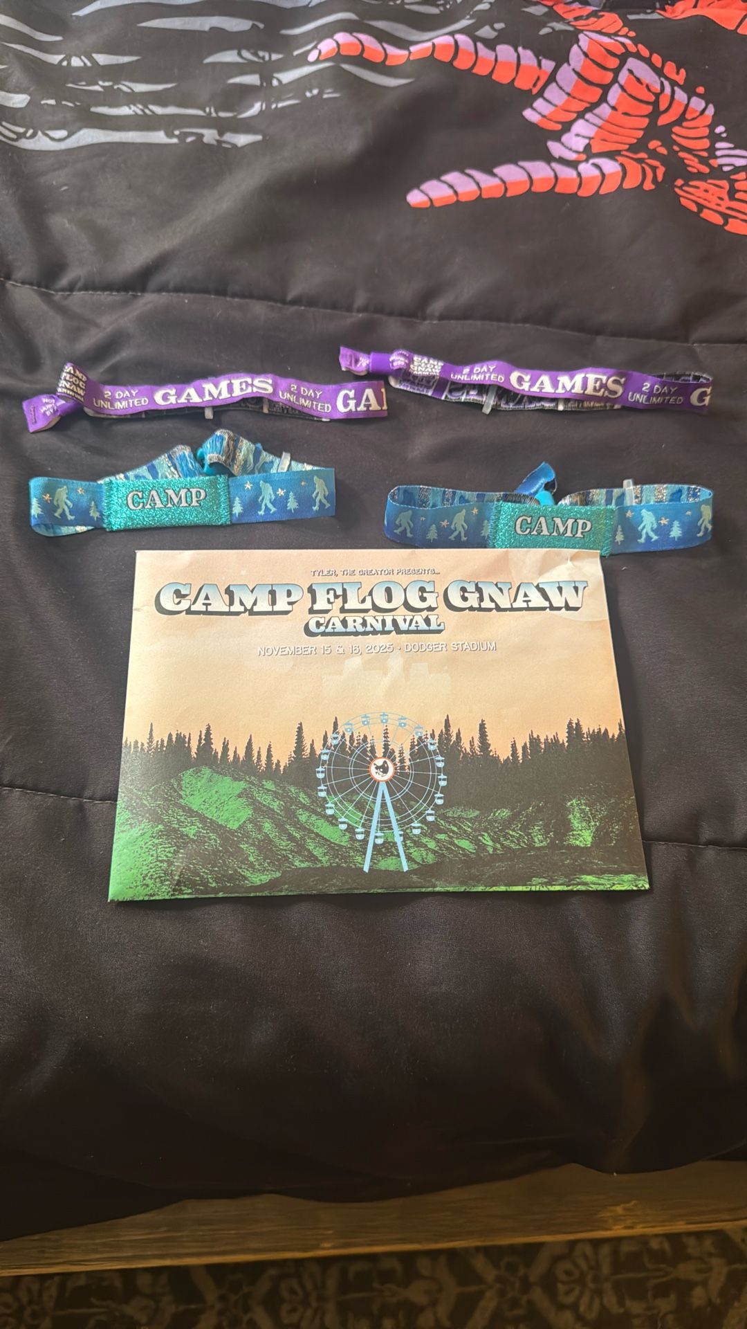 Camp Flog Gnaw Wristbands