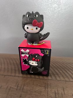 McDs Hello Kitty Godzilla