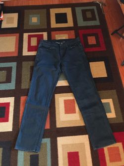 Dark blue jeans Men