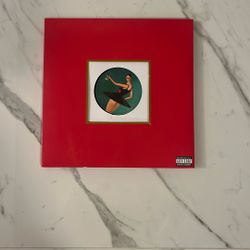 Kanye West My Beautiful Dark Twisted Fantasy vinyl With Posters