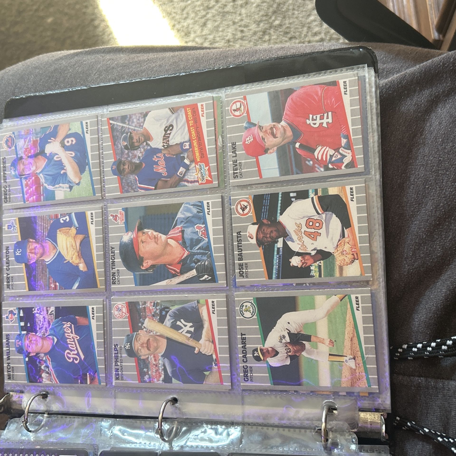 Baseball,football, And Basketball Cards