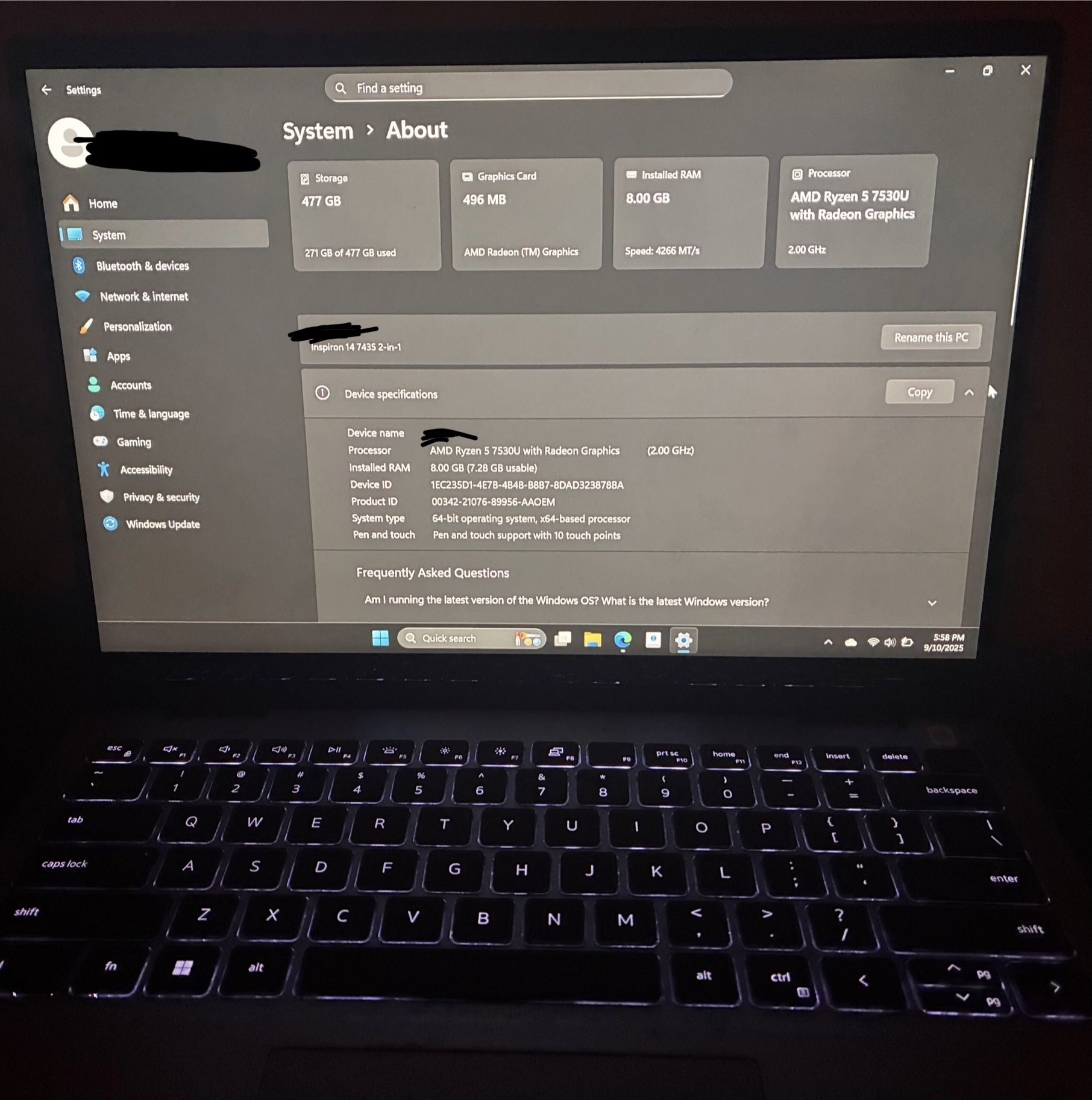 Inspiron 14 2-in-1 Laptop