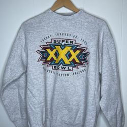 Super Bowl 1996 On Tultex Size Large / Vintage 