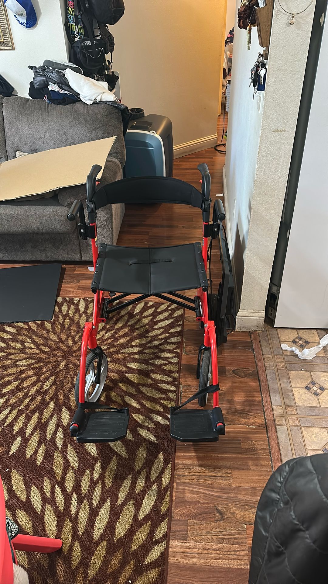 This Wheelchair Is in Very Good Condition And Great For Transportation.