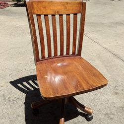 Wood chair