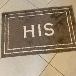 Set Of His And Her Mats