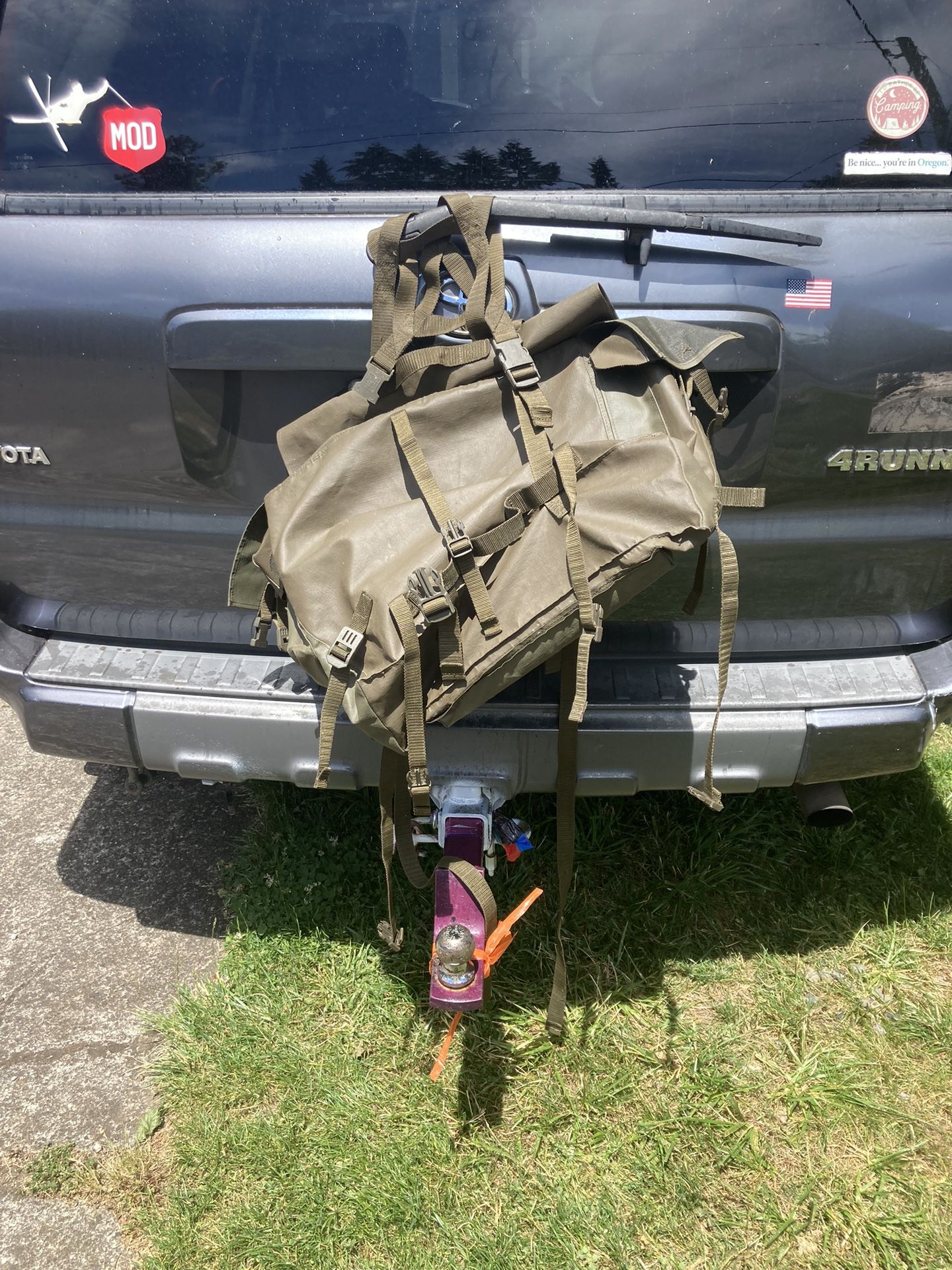 BIG SUV Overlander Bag, Off Road Spare Tire HOLDER