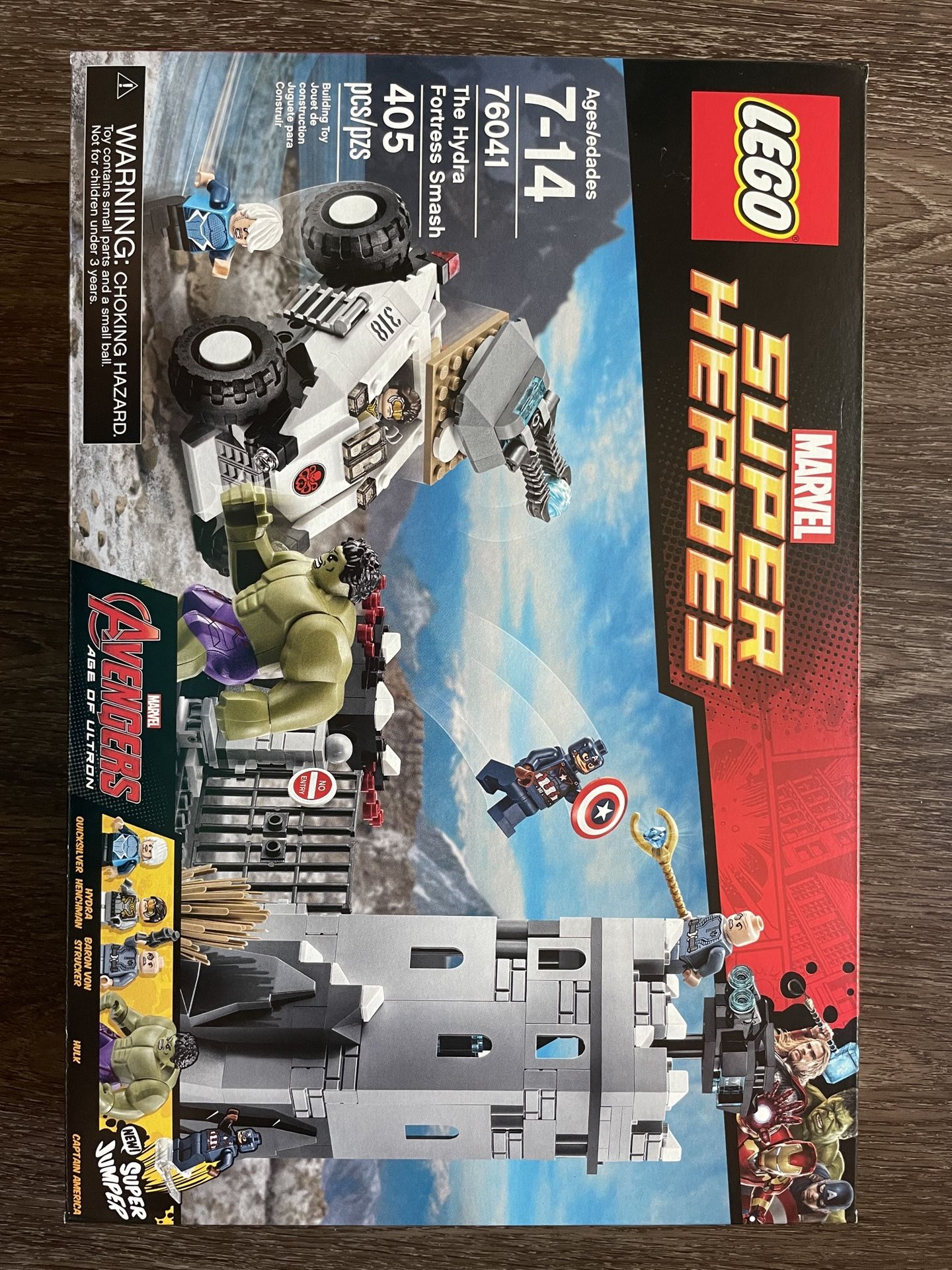 Lego 76041 Marvel The Hydra Fortress Smash Brand New Sealed