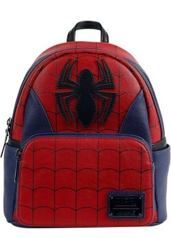 NWT Loungefly Marvel Spider Man Classic Cosplay Backgpack