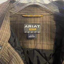 Ariat Men’s Rebar Flannel Jacket 