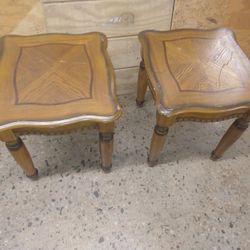 Solid Wood End Tables