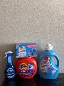 Tide pods 57 count & Suavitel bundle