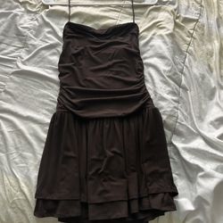 Garage Brown Dress Small