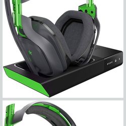 ASTRO Gaming A50 Wireless Dolby Gaming Headset - Black/Green - Xbox One and PC