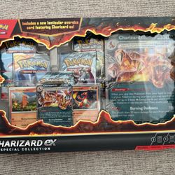 Pokemon Charizard Ex Special Collection Box