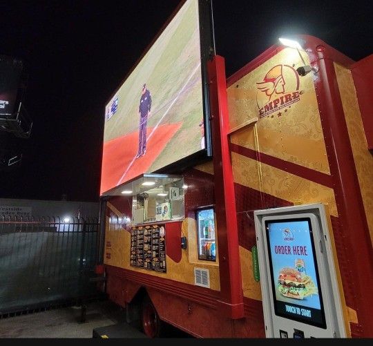 Full LED Food Truck