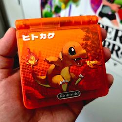 GBA SP - AGS 101 Charmander Edition