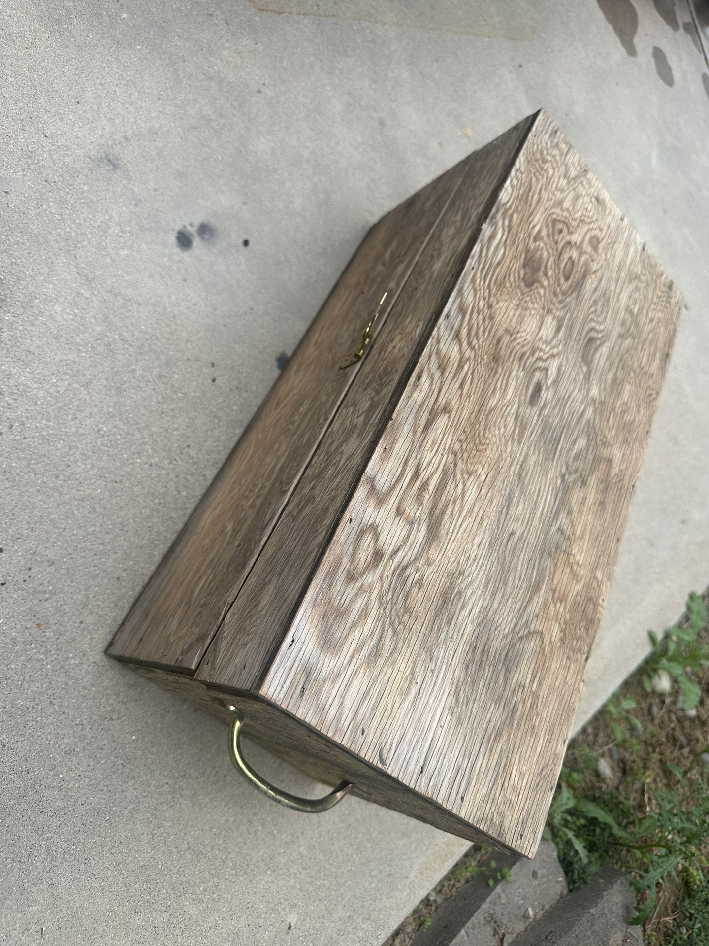 Vintage Wooden Tool Box