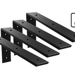 Countertop Support Bracket 4 Pack Heavy Duty Countertop Hidden Bracket 18" X 8"