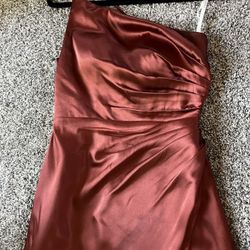  WEDDING Brides Maid Dress Copper