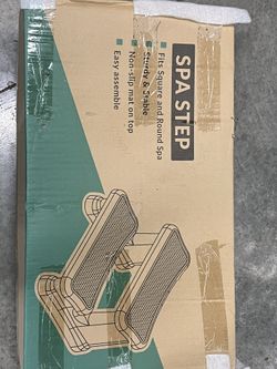 Brand New 2-Tier Hot Tub / Spa Steps (Fits Round or Square Spas)