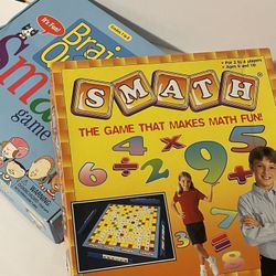 Brain Quest Smart! Game And Smath Board Game