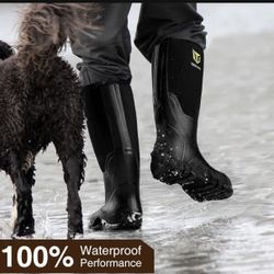 RUBBER BOOTS FOR MEN SIZE 10:1/2