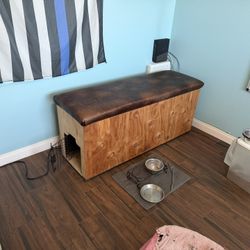 Small Dog Crate And Bench